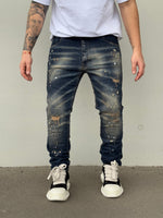 Load image into Gallery viewer, JEANS SKETCHES BLUE
