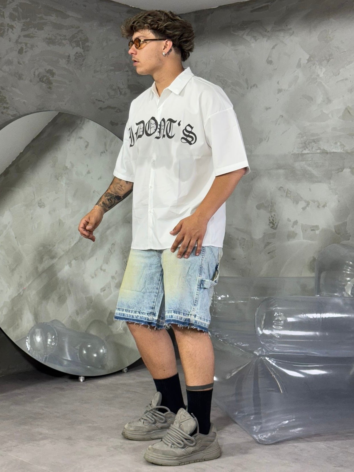 CAMICIA I DONT’S WHITE