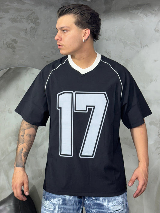 T-SHIRT SEVENTEEN BLACK