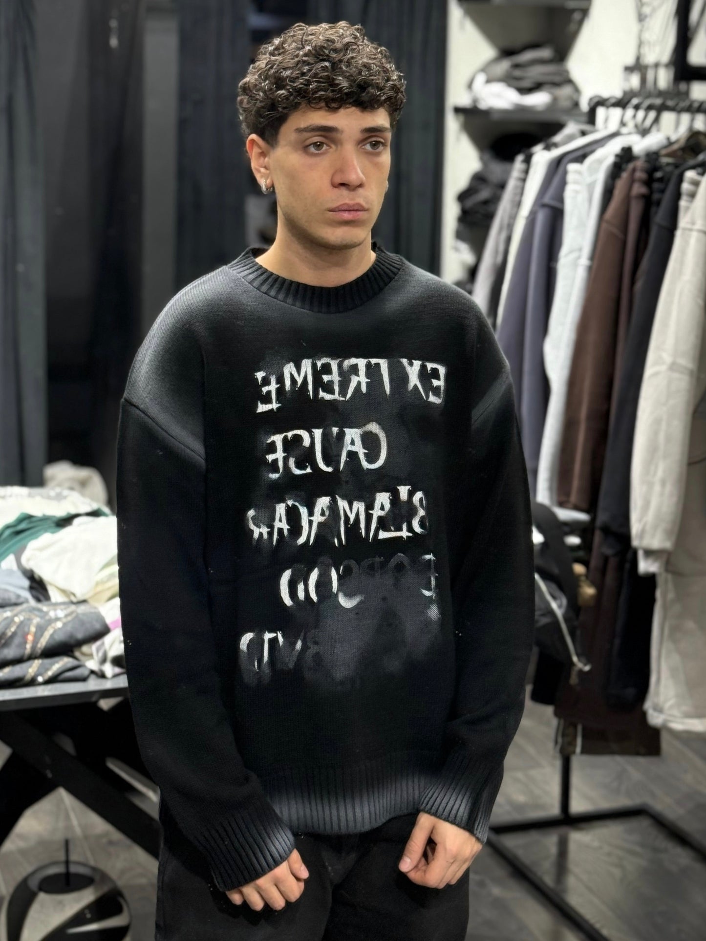 MAGLIONCINO CAUSE BLACK