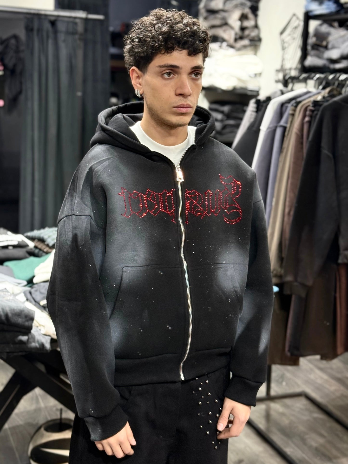 FELPA SFUMATA DIAMOND