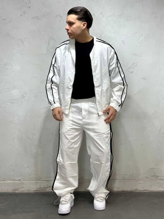TRACKSUIT OUTLINE WHITE