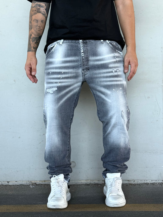 JEANS GREY SOLDIER