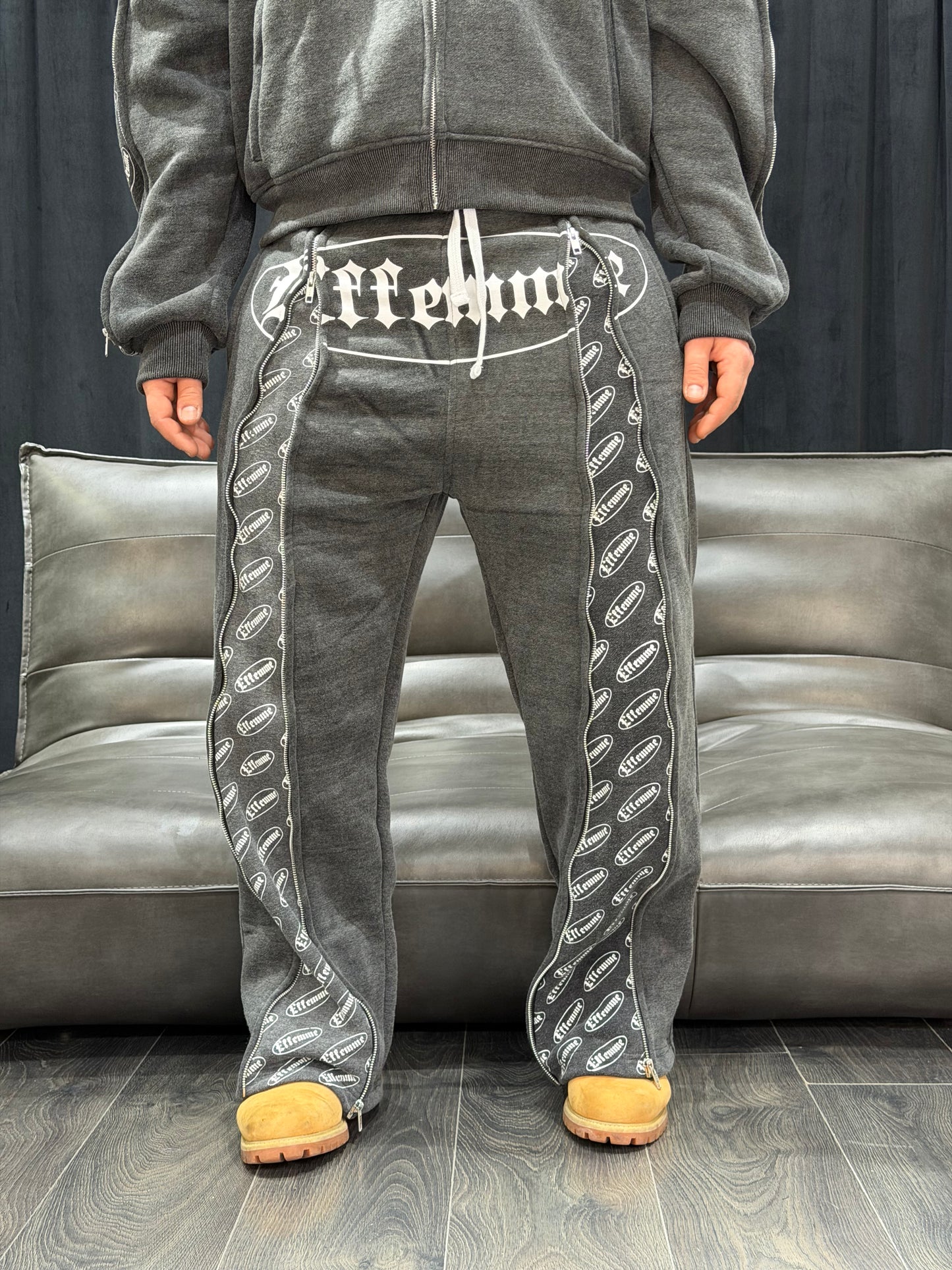 COORDSET GREY EFFEMME EXSCLUSIVE LAB