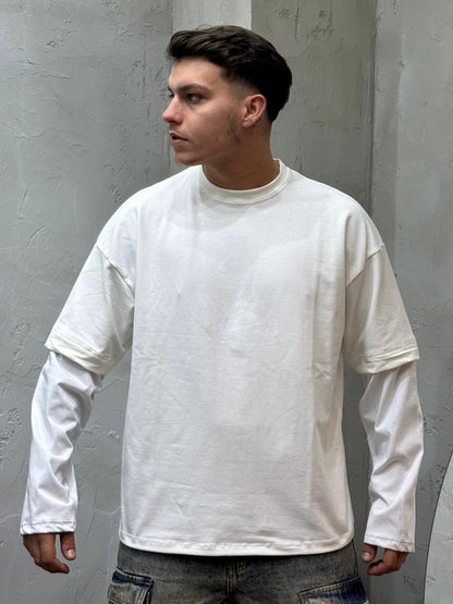 BLNC LIMITED CREAM DOUBLE SHIRT