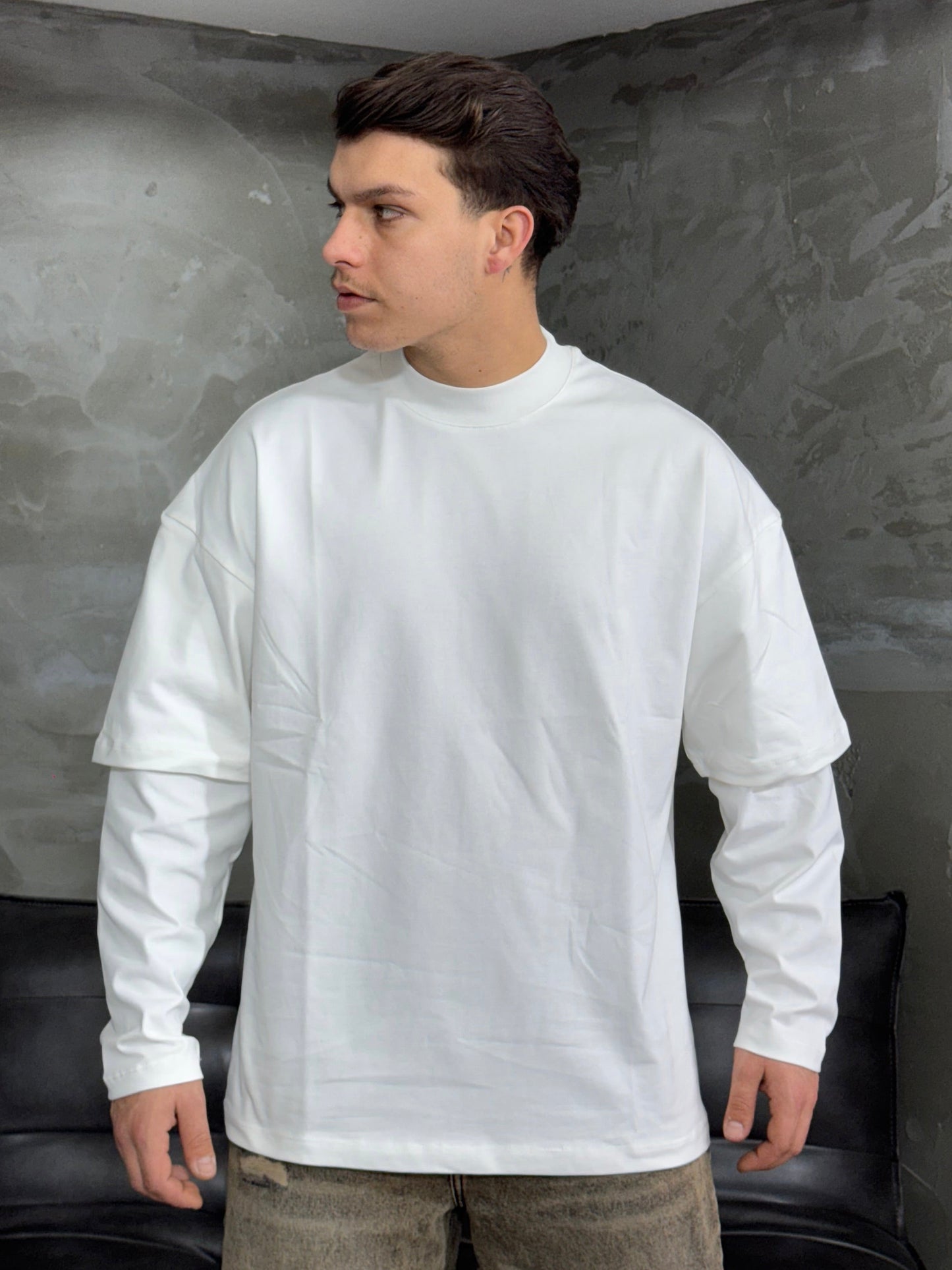 T-SHIRT LONGSLEEVES WHITE