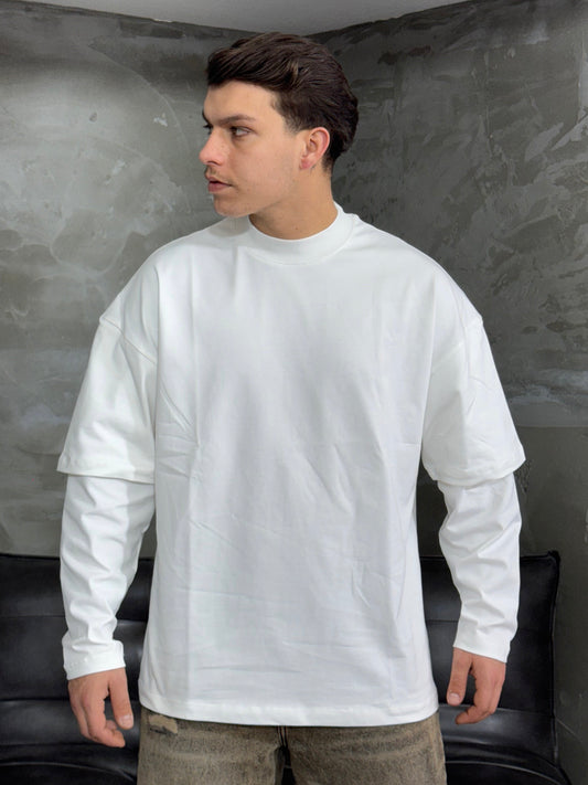 T-SHIRT LONGSLEEVES WHITE