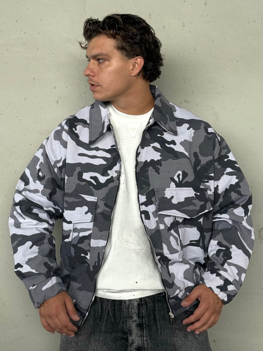 JACKET MIMETIC GREY