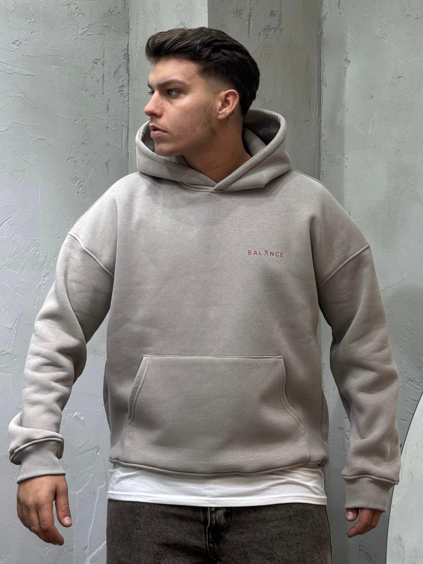 HOODIE BLNC LIMITED PRIVATE TAUPE