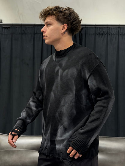 MAGLIONE SHADOW BLACK