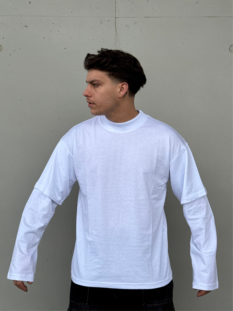 T-SHIRT LONGSLEEVES WHITE