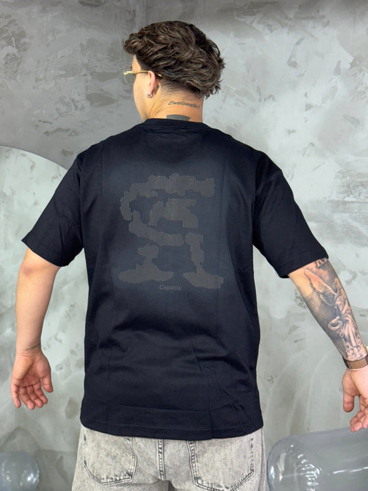 T-SHIRT CAPABLE BLACK