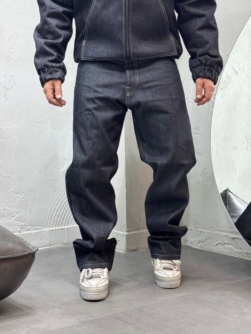 COORDSET SPECIAL CUT CONTRAST JEANS