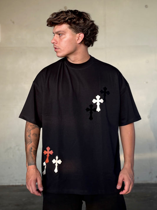 SHIRT CROSSES BLACK