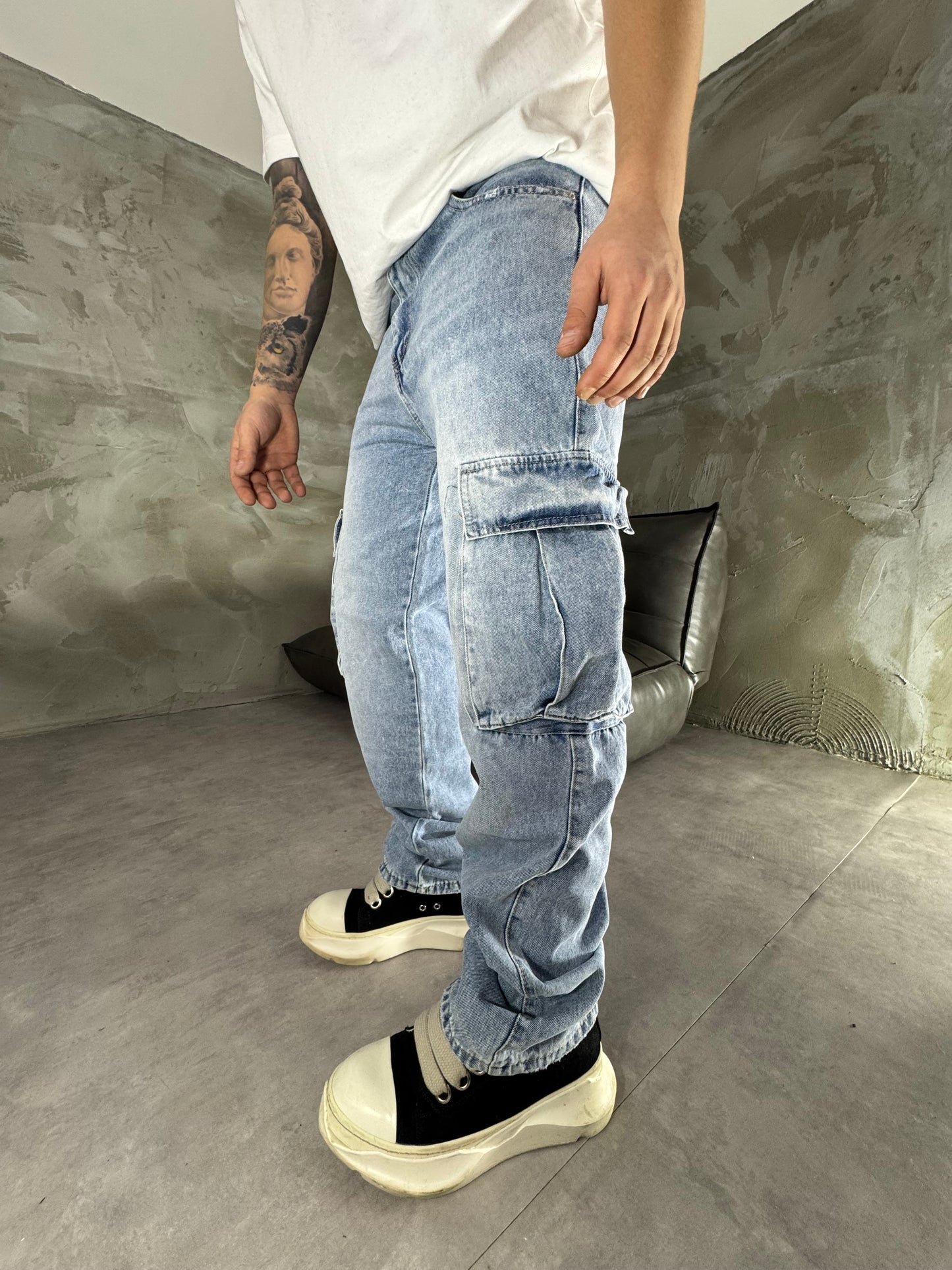 COORDINATE LIGHT JEANS POCKET