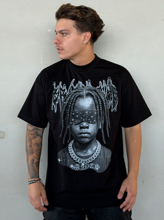 SHIRT FACE BLACK
