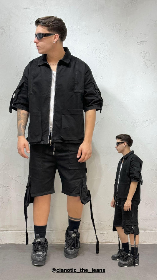 COORDINATO BRUTAL MULTIPOCKET CNTC BLACK