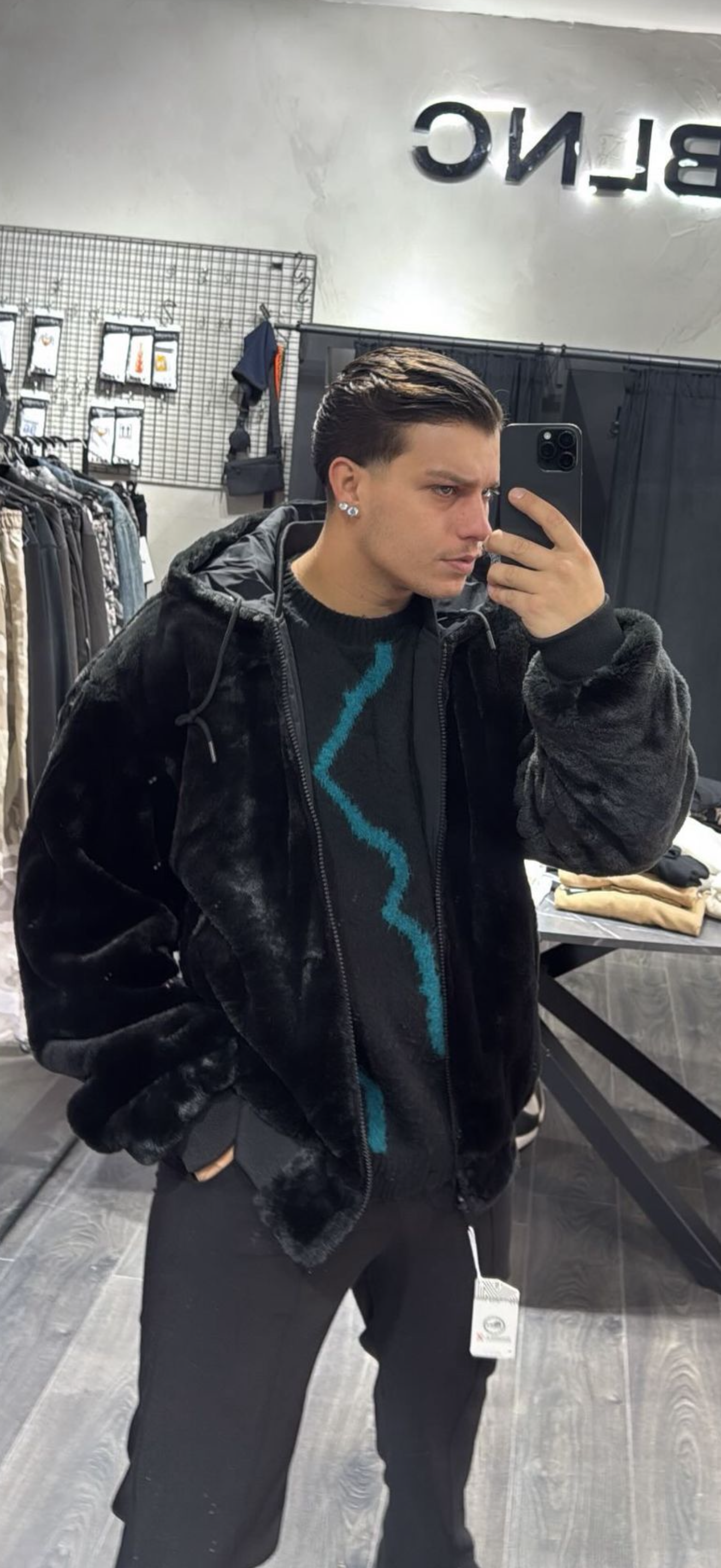 GIUBBOTTO IN PELLICCIA REVERSIBILE