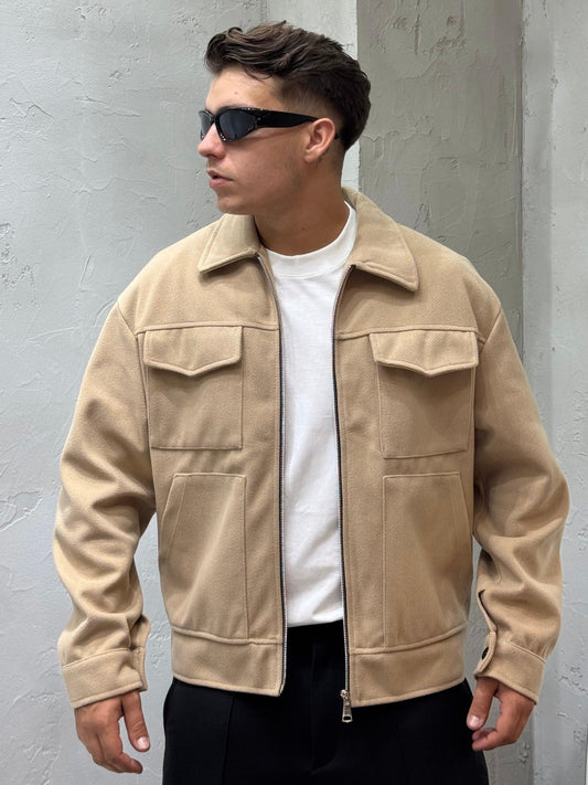 JACKET BERSK** BEIGE