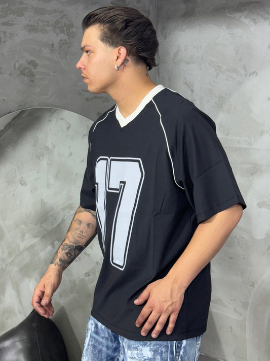 T-SHIRT SEVENTEEN BLACK