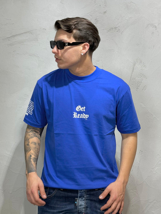 T-SHIRT GET READY BY CNTC BLUE ROYAL