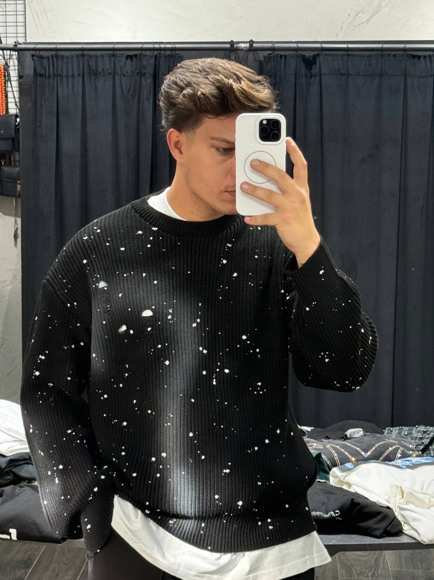 MAGLIONE G***D*** BLACK