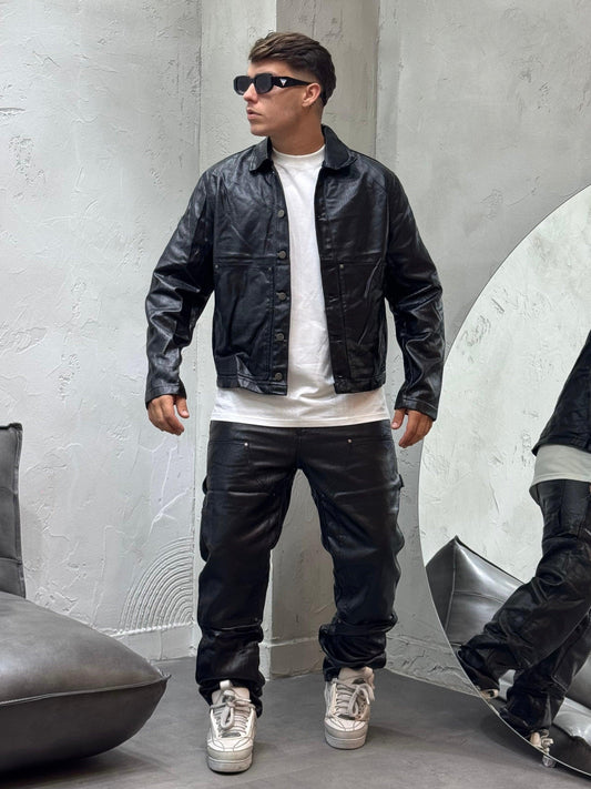 SHINY BLACK COORDINATE
