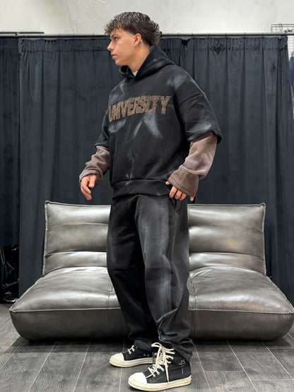 TRACKSUIT UNIVERSITY BLACK