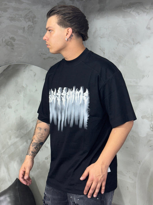 T-SHIRT GIESSEMME BLACK