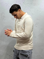 Load image into Gallery viewer, POLO LONG SLEEVE AVORIO
