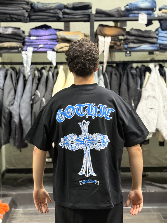 T SHIRT CHROME MOD BLACK