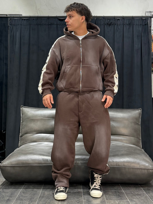TRACKSUIT STARS BROWN