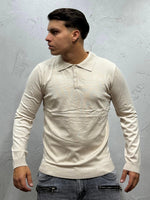 Load image into Gallery viewer, POLO LONG SLEEVE AVORIO
