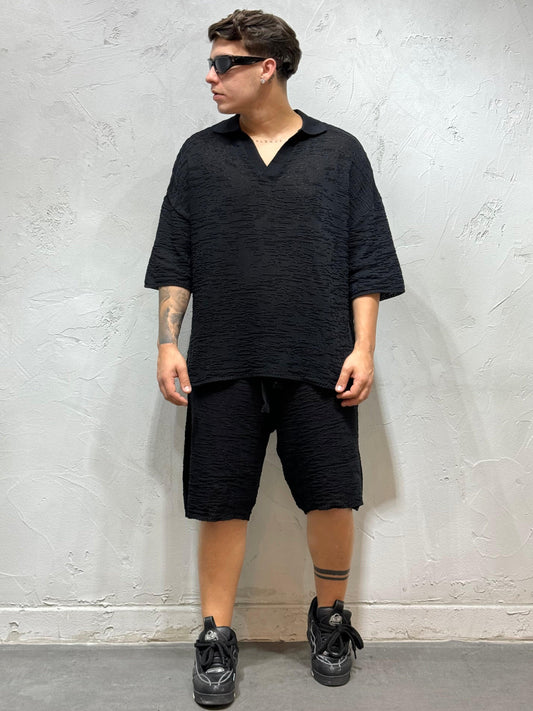 COORDINATO MYKONOS BLACK BY CNTC