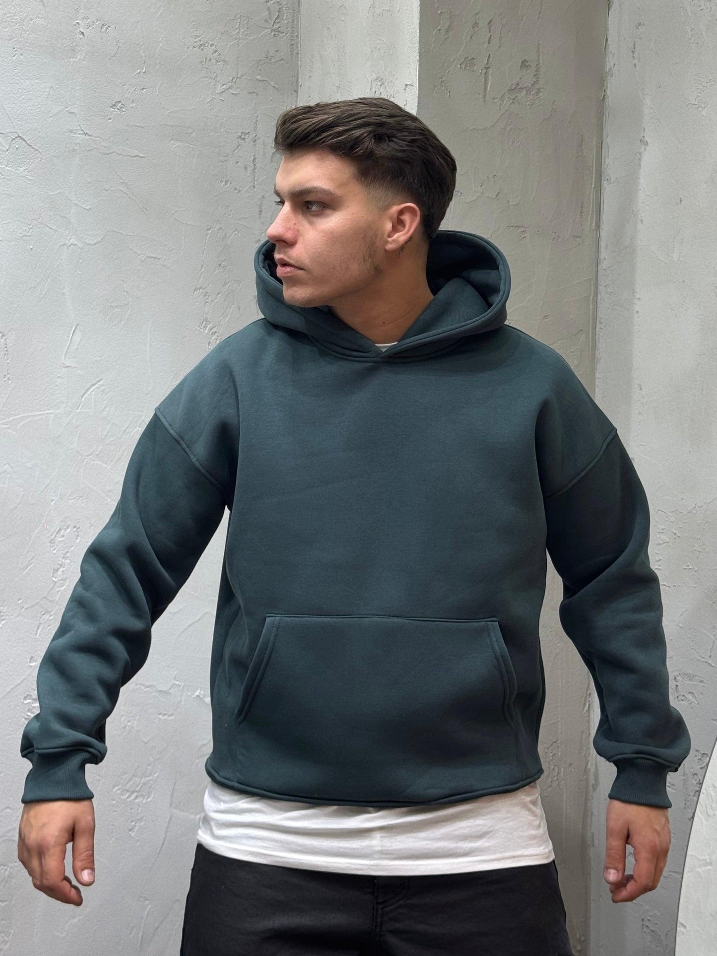 HOODIE BLNC LIMITED MINIMALISM VERDE