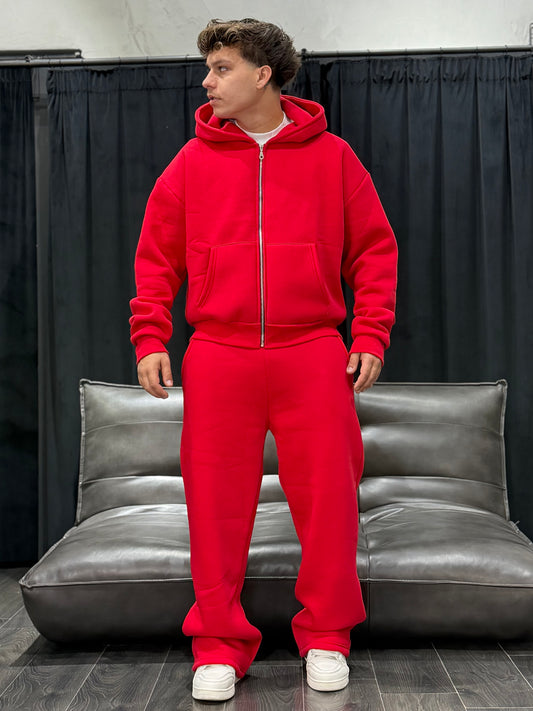 COORDINATO IN TUTA RED