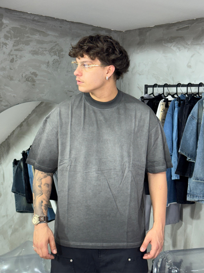 T-SHIRT BASIC FADED BLACK