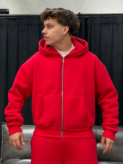 COORDINATO IN TUTA RED