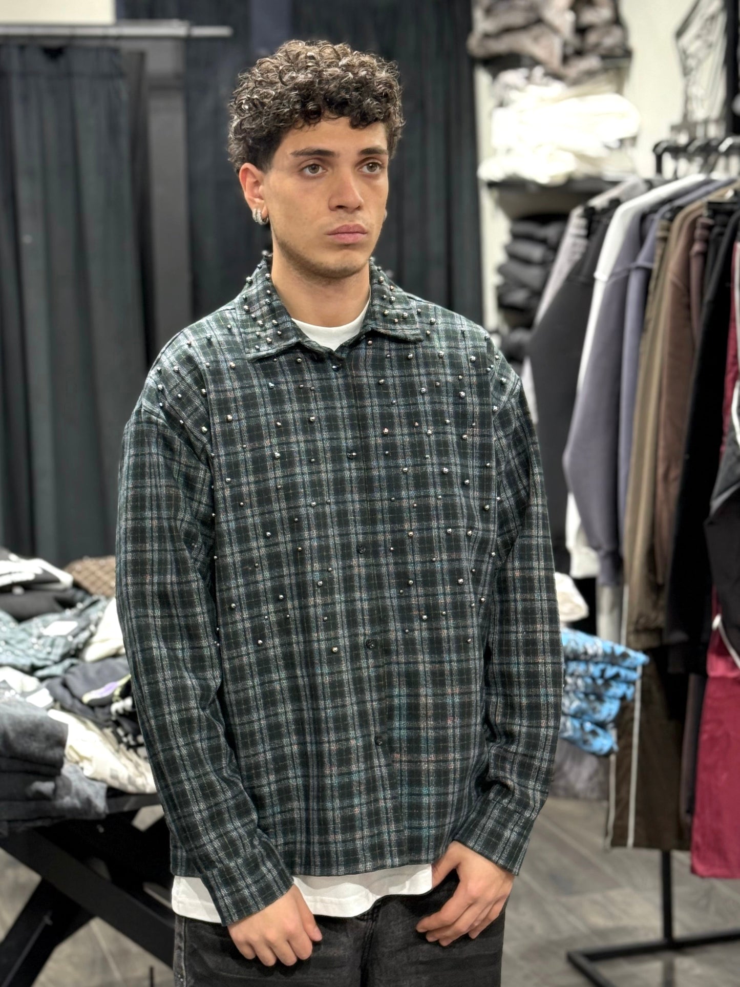 CAMICIA DAIAMOND GREEN