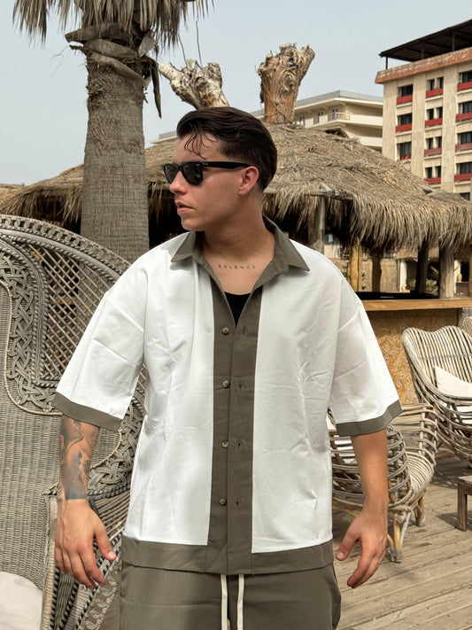 COORDINATO VENICE B/MILITARE