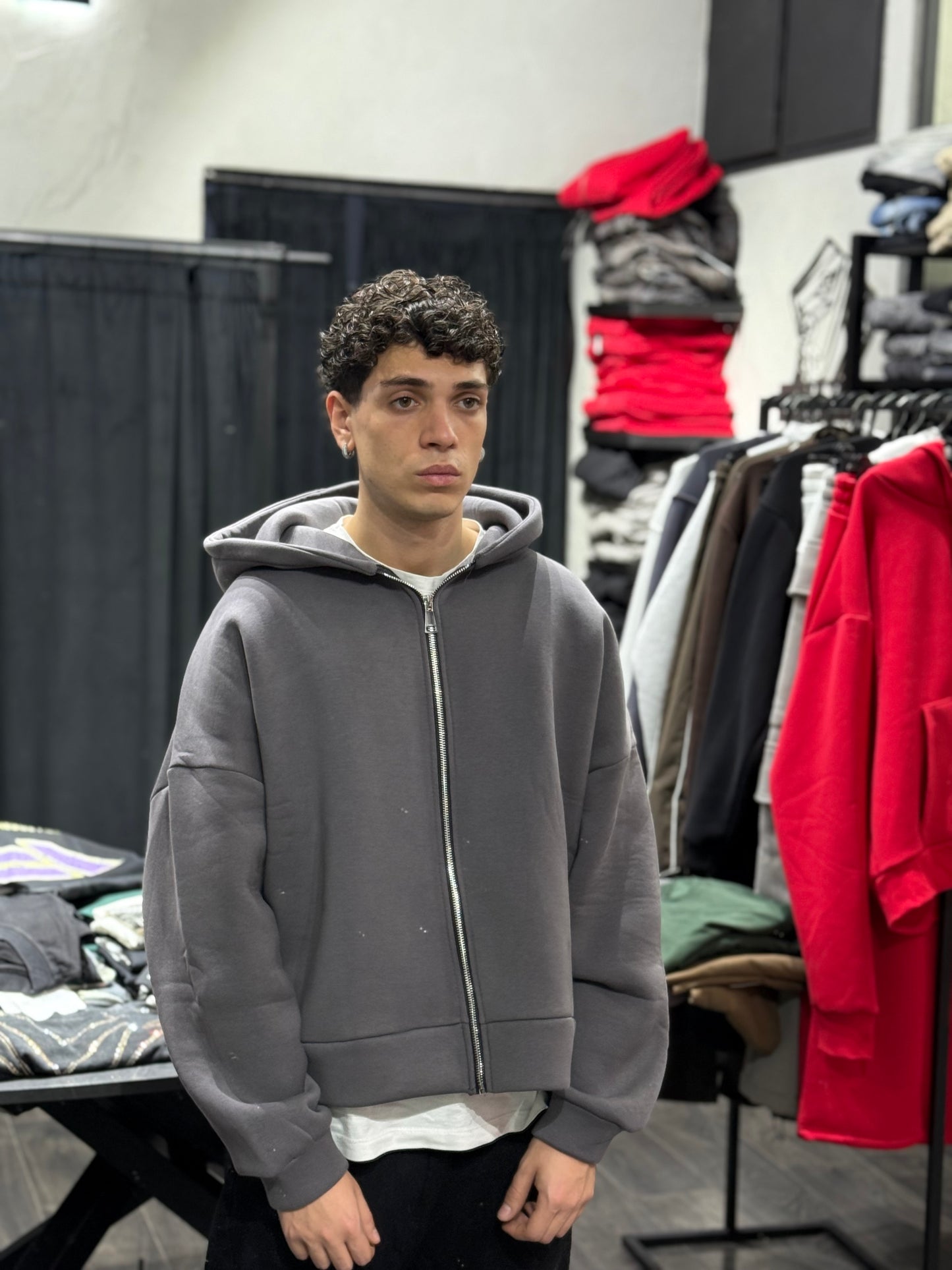 BOXY PIOMBO BASIC ZIP