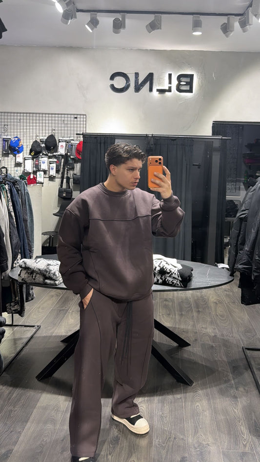 COORDINATO BROWN FONDO AMPIO BY BUNKER