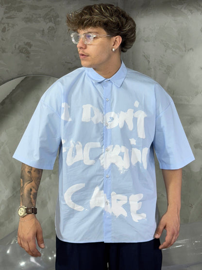 CAMICIA I DON’T FUCKING POLVERE