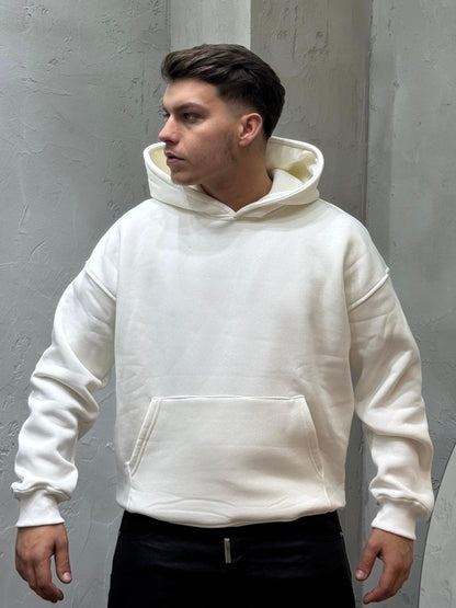 HOODIE BLNC LIMITED MINIMALISM WHITE