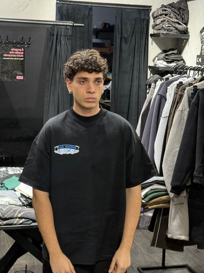 T SHIRT CHROME MOD BLACK