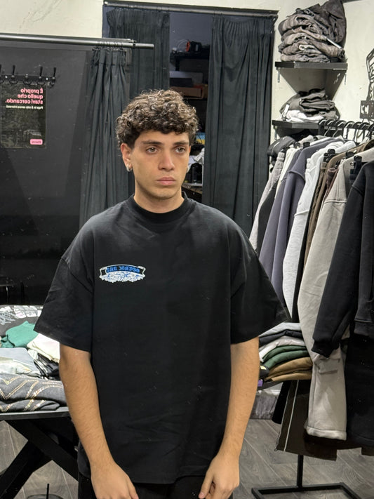 T SHIRT CHROME MOD BLACK