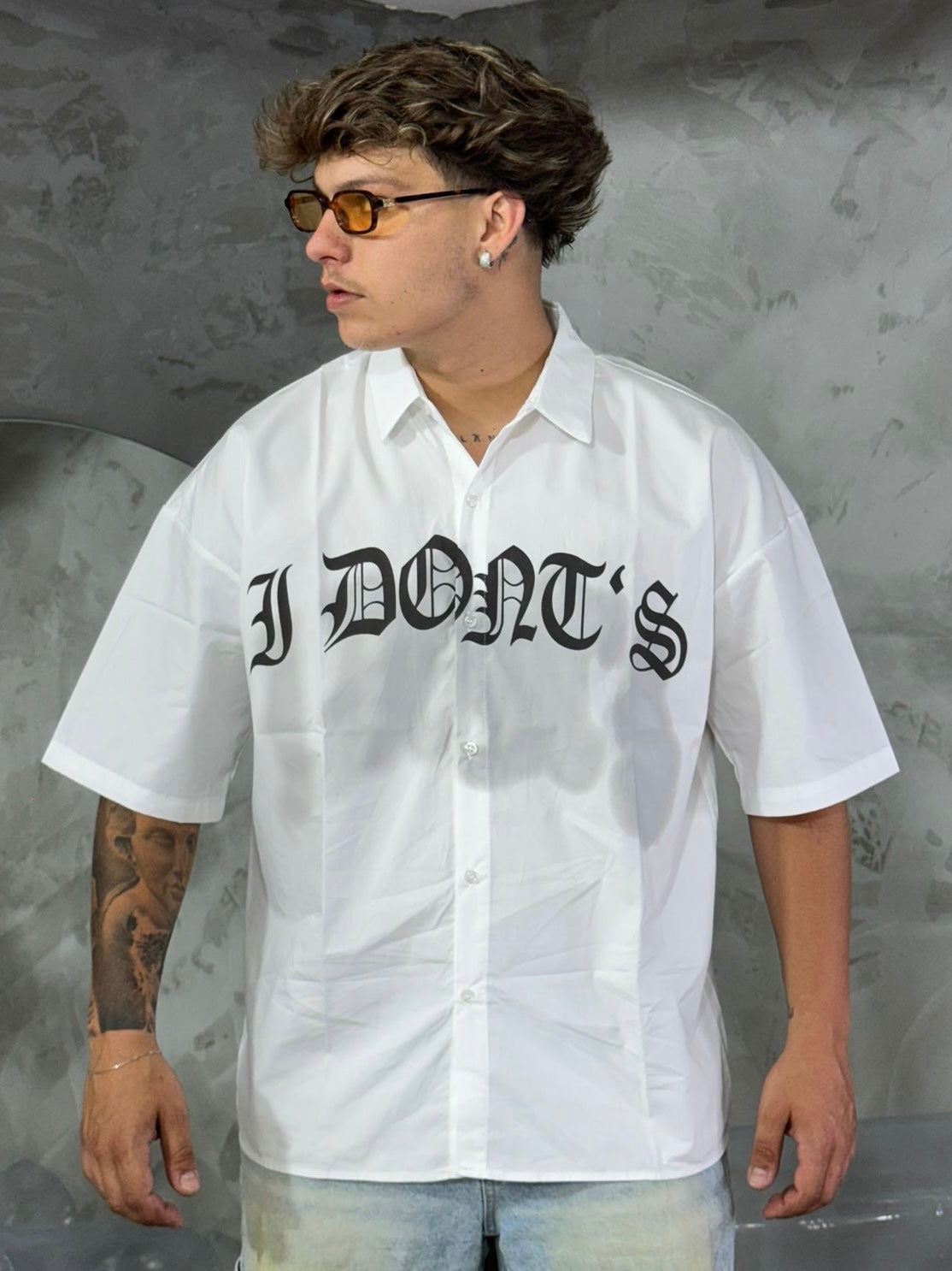 CAMICIA I DONT’S WHITE