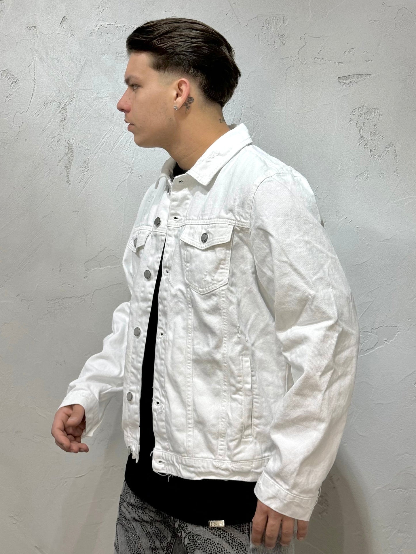 JACKET JEANS CNTC WHITE