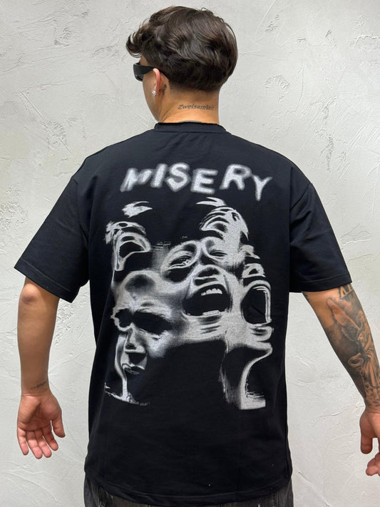 MISERY BLACK T-SHIRT