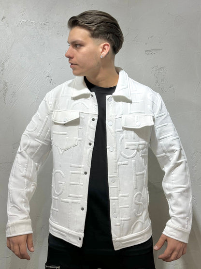 JACKET ON LV WHITE BASE